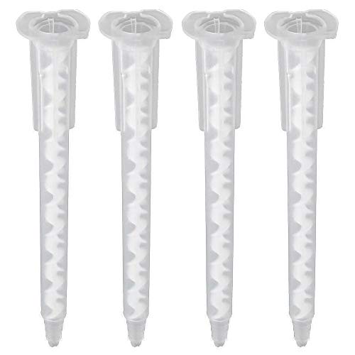 Xiaoyztan 1.3ml epoxy mixing nozzles for AB glue adhesive dispenser, 50-piece set