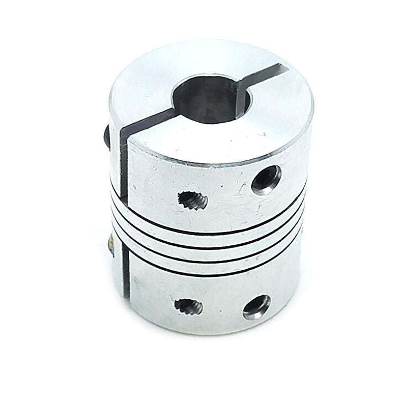 [Australia - AusPower] - 9.5 3/8" x 10mm Flexible Shaft Coupling Stepper Motor Coupler D25 L30 