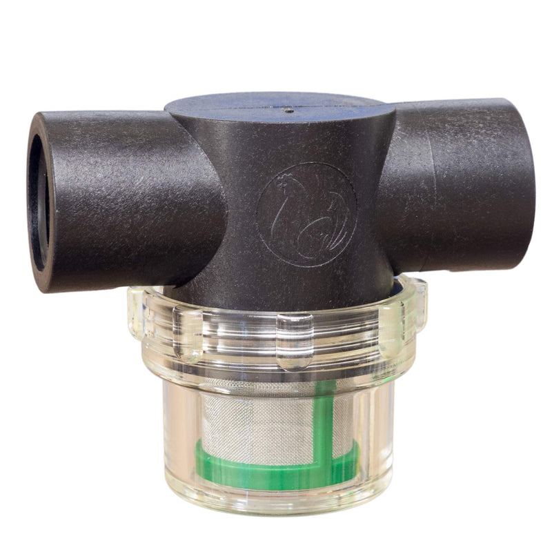 [Australia - AusPower] - in-line Strainer Water Filter/Strainer, 100 Mesh (140 Micron) Stainless Screen Element, ½ Female in/Out, (Made in USA) Short Filter 