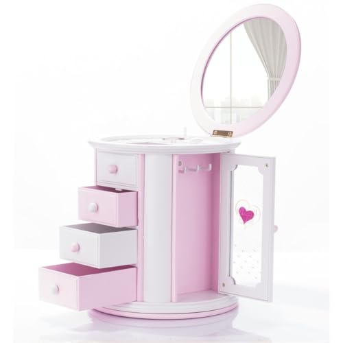 Girls Musical Jewelry Box for Kids Little Girl Gifts Cute Toddler Music Box