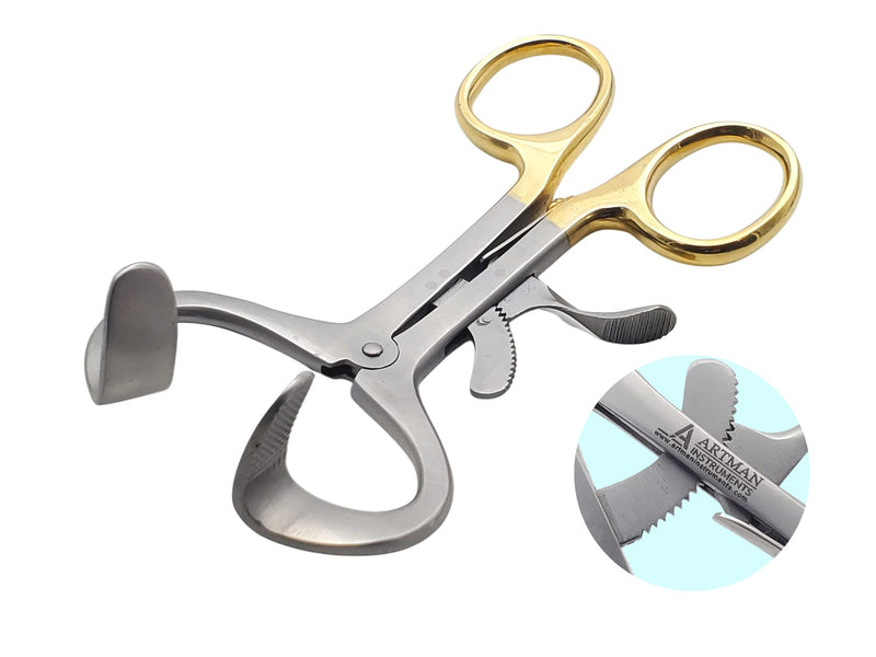 [Australia - AusPower] - Dental Molt Mouth Gag 4.75 inch Long with a 2-inch Opening Mouth Opener Dental Molt 