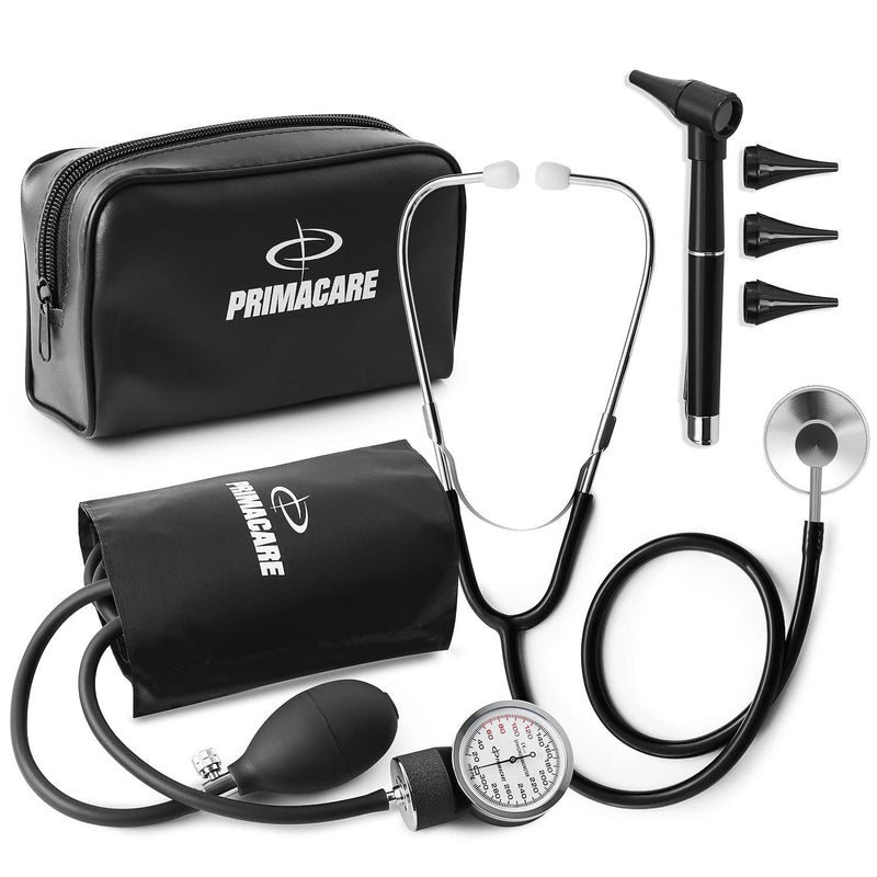 [Australia - AusPower] - PrimaCare DS-9199 Nurse Essential Starter Kit with Handheld Travel Case, Black 