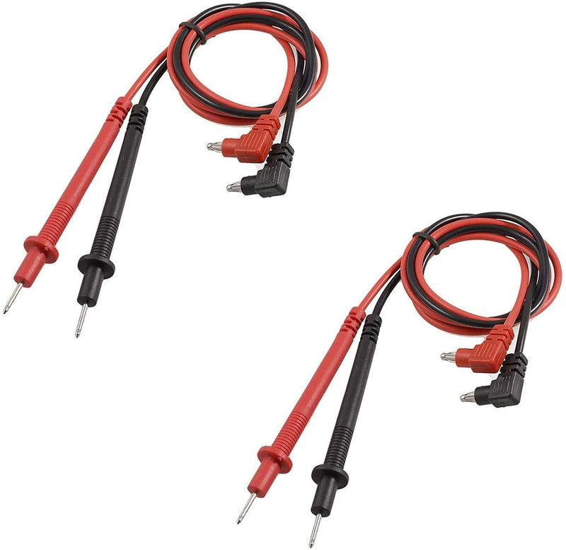 [Australia - AusPower] - XMHF Digital Multimeter Banana Plug Connector Electrical Test Lead Probe Cable 1000V 90cm Long 2Pairs 