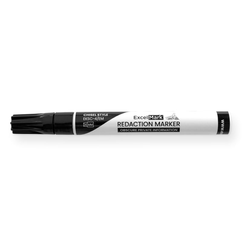 ExcelMark Security Redaction Marker (1) 1 Count (Pack of 1)