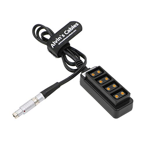 Alvin's Cables 3 Pin RS to 4 Port D Tap Female Cable for ARRI Cameras