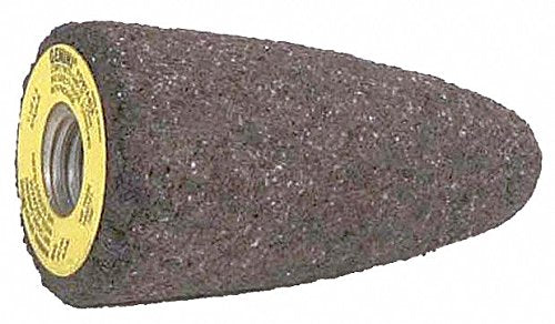 [Australia - AusPower] - Norton 1" Grinding Cone, 3" Thickness, Aluminum Oxide, 24 Grit, 3/8-24 Arbor Size 