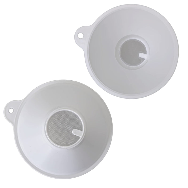[Australia - AusPower] - Calculi Strainer - Kidney Stone Collector Funnel with Mesh Screen Filters for Straining Urine and Pee for Analysis Testing (2 Pack) 2 