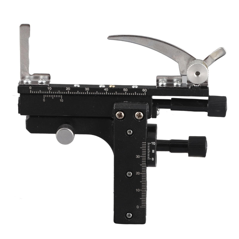 Professional Clip-on Mechanical XY Movable Stage Caliper with Scale for Microscope (for Microscope Measurement)