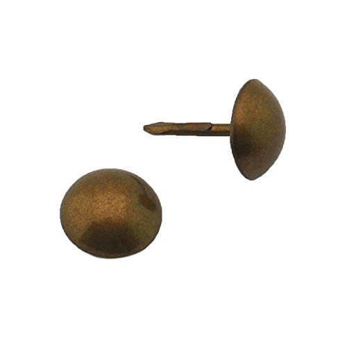 C.S. Osborne #682 7/16-inch French natural decorative upholstery tacks, 100-piece box