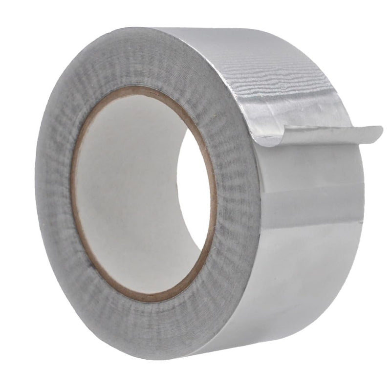 WOD Aluminum Foil Tape - 2.5 inch x 50 yds. Heat Shield Reflective Sealant Tape - Ideal for HVAC, Duct, Pipe, and Metal Insulation and Repair. Low and High Temperature Resistant AFTR28 1 Roll