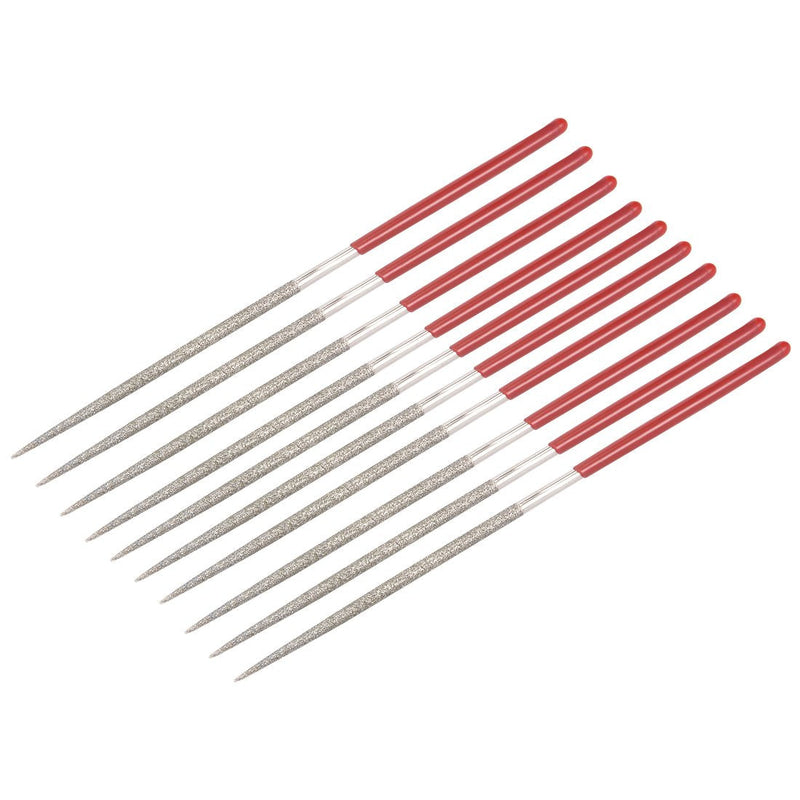 sourcing map 2mm x 100mm Round Diamond Needle File 150 Grit