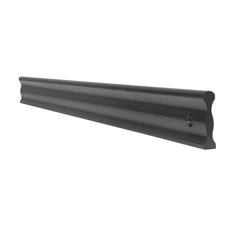 Fulton 24" Anodized Aluminum Straight Edge Tool with .001 Tolerance Precision Edge, Check Straightness On Metal Surface Tops & Machinery, Layout Tool for Marking and Scribing Lines