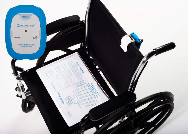 [Australia - AusPower] - Caregiver Alarm & Fall Prevention System with Chair Pad :: Includes Patient Monitor with Rubber Casing, 9V Battery, 3 Mounting Options, Screws & Full Instructions, 1 Yr. Warranty by Patient Aid w/ Rubber Casing 