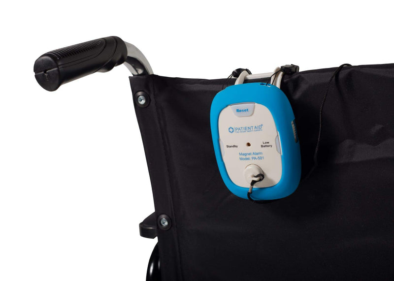 [Australia - AusPower] - Chair & Bed Alarm : Magnet Pull Cord Alarm for Elderly & Dementia Patients :: Helps Prevent Falling & Wandering :: Comes with Battery, Magnetic Caregiver Alert & 3 Mounting Options by Patient Aid 