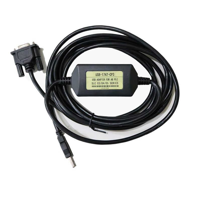 [Australia - AusPower] - Twinkle Bay PLC Programming Cable Compatible with AB USB-1747-CP3 SLC 5/03 5/04 5/05 