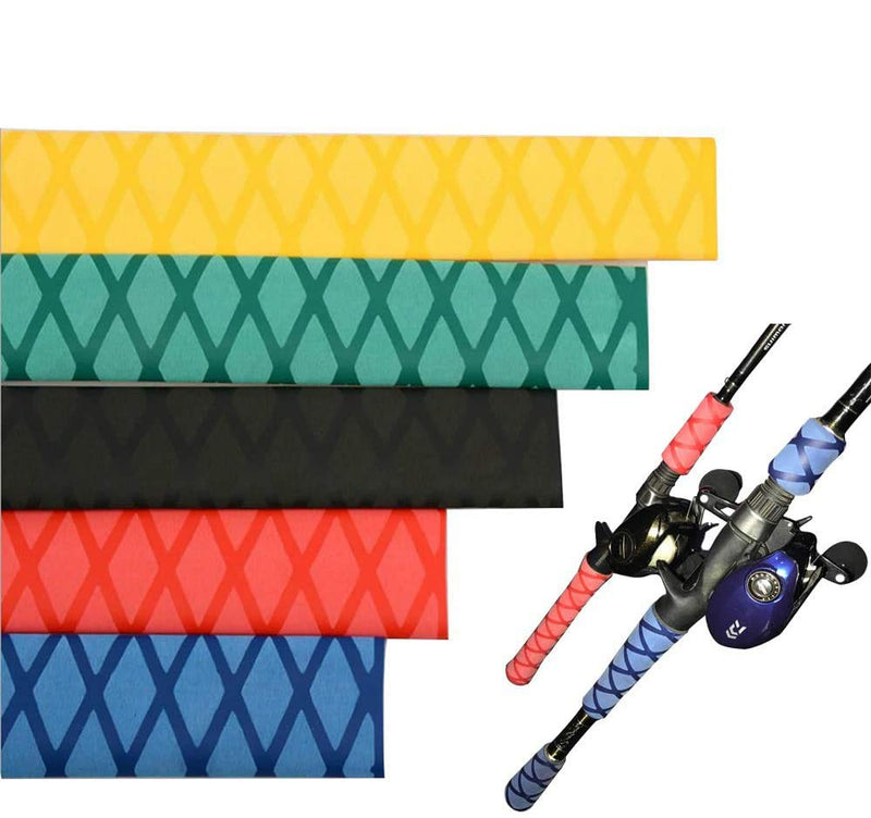 [Australia - AusPower] - Diameter: 25mm 30mm 35mm X-Tube Heat Shrink Sleeve Wrap Fishing Bulding Handle Cork Rod Grip with Non Slip Waterproof and Insulation 40 Inch Lengths Durable Repair Black Diamter:35mm; Length:40'' 