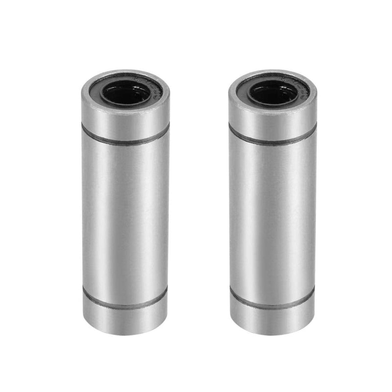 [Australia - AusPower] - uxcell LM8UU Extra Long Linear Ball Bearings, 8mm Bore Dia, 15mm OD, 45mm Length (Pack of 2) 