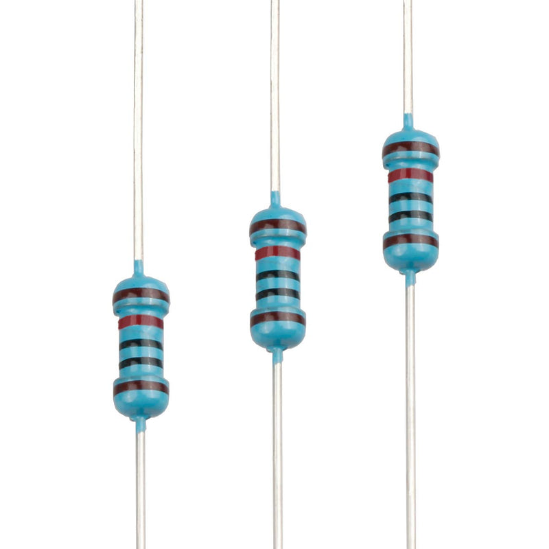 [Australia - AusPower] - 100pcs 10K ohm Resistor 1/4w (0.25 Watt) ±1% Tolerance Metal Film Fixed Resistor, Multiple Values of Resistance Optional [E6P011] 10K ohm 