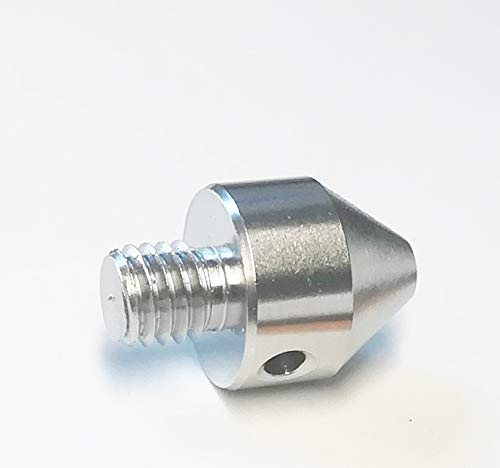 [Australia - AusPower] - SUXING CMM Probe Thread Adapter M5 Outer Thread Shank to M2 Inner Thread 10mm Diameter 10mm Long 