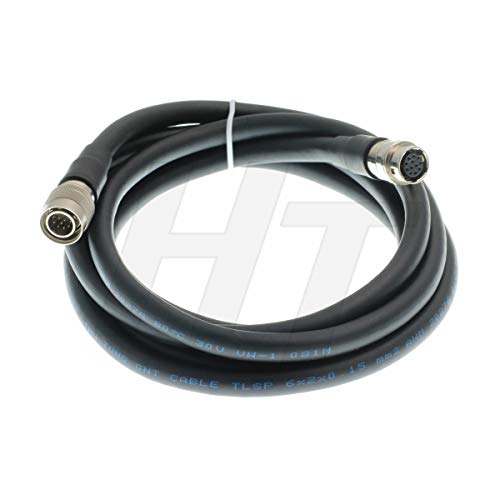 HangTon Hirose 12 Pin Male to 12 Pin Female Extension Cable for Canon Fujinon ENG Lens (10m) 10m