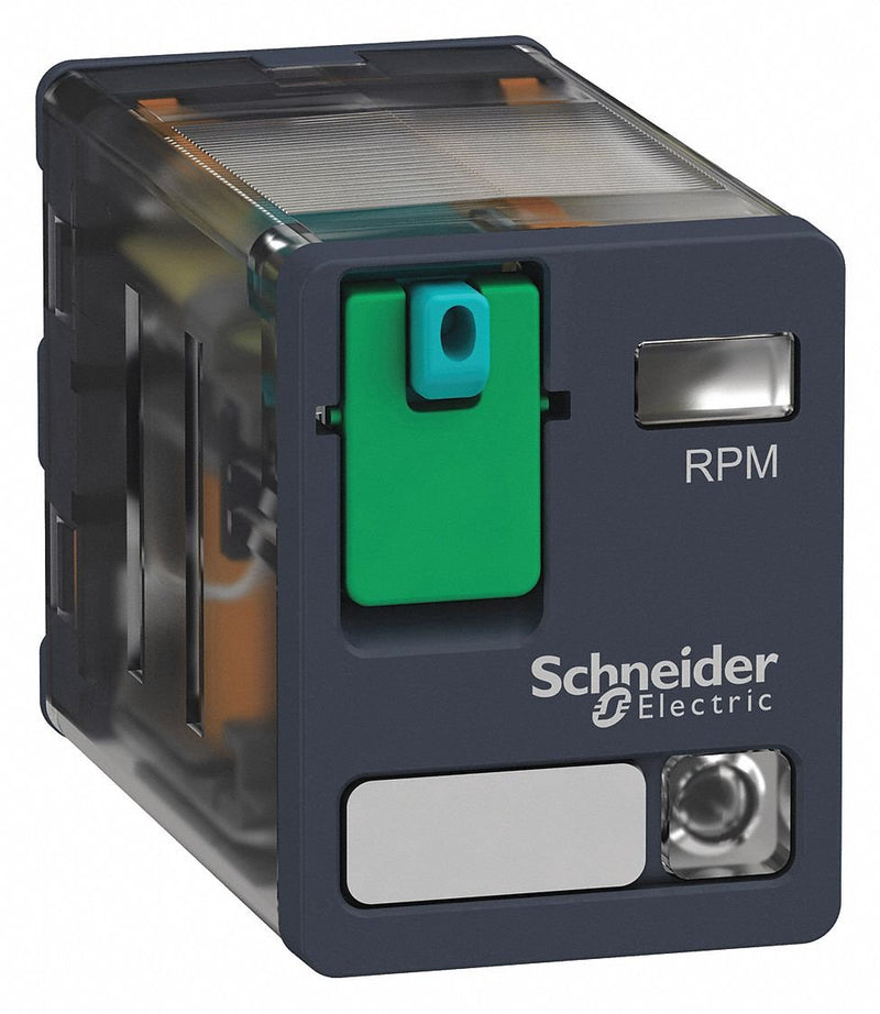 Schneider Electric 24VDC, 8-Pin Square Base General Purpose General Purpose Relay; AC Contact Rating: 15A @ 277V