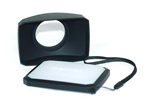 43mm 16:9 Screw Mount Rectangular Wide Angle Lens Hood