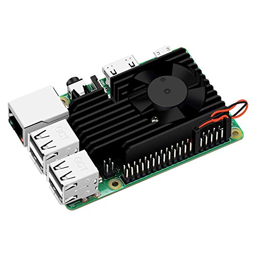 GeeekPi Raspberry Pi Extreme Cooling Fan Kit, Aluminum Heatsink with Cooling Fan for Raspberry Pi 3 B+ & Raspberry Pi 3/2 Model B