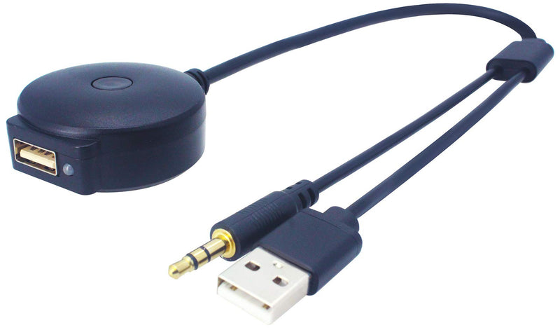 [Australia - AusPower] - Yoper Bluetooth Kit Compatible with BMW and Mini Cooper Android iPhone iPod Integration Music Interface Adaptor for Cars USB AUX Connector 