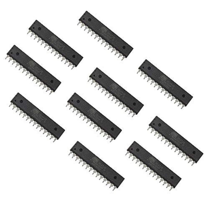 [Australia - AusPower] - 10pcs Atmega328P-PU Atmega328p Microcontroller with Uno R3 Bootloader DIP28 