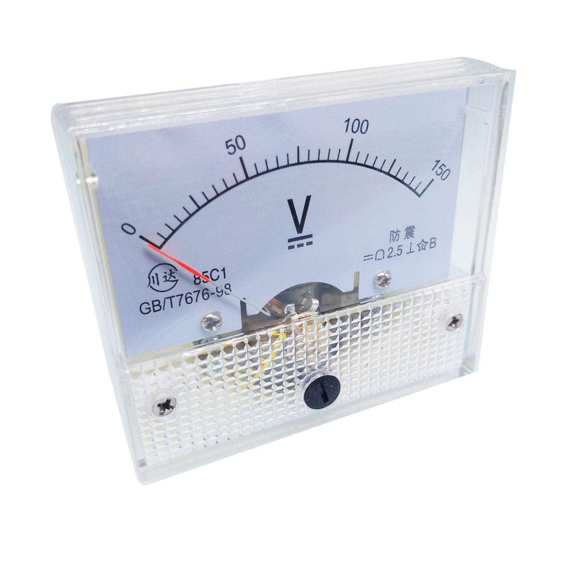 [Australia - AusPower] - Analog Panel Volt Voltage Meter Gauge 85C1 0-150V DC 