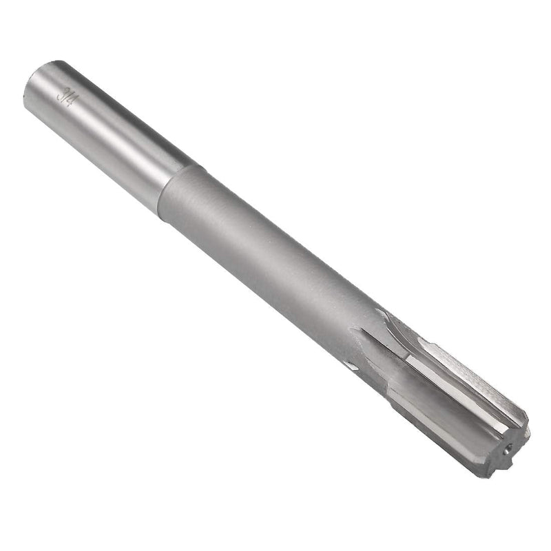 [Australia - AusPower] - uxcell Chucking Reamer 3/4", H7 HSS Lathe Machine Reamer 6 Straight Flutes, Round Shank Milling Cutting Tool, Reaming Drill Bit for Stainless Steel Metal Hole 3/4" 