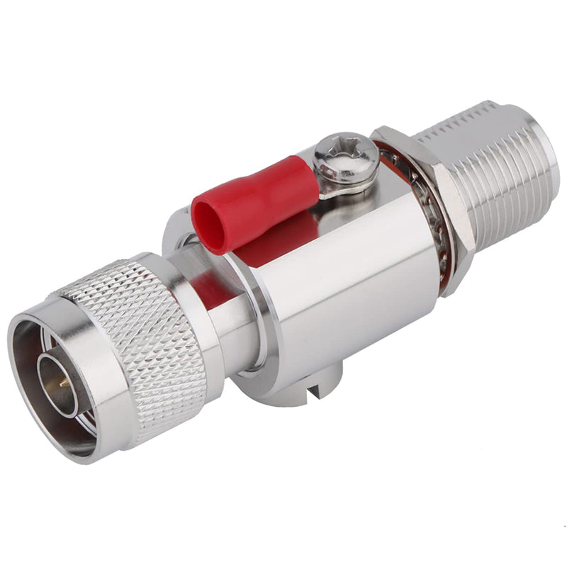 [Australia - AusPower] - Coaxial N Type Lightning Arrestor 0 to 6 GHz (N-Male/N-Female) 50ohm,Protects 3G, 4G, LTE,GPS, 2.4GHz /5GHz Wi-Fi, 900MHz, Ham Other Outside Antennas 
