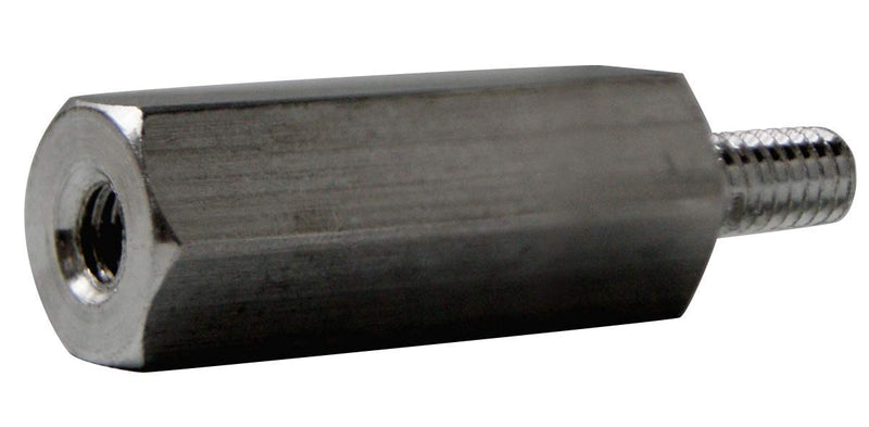 [Australia - AusPower] - Small Parts 372411HMA Aluminum Male-Female Threaded Hex Standoff, 3/8" Hex Size, 1-1/2" Length, 10-32 Thread Size (Pack of 25) 