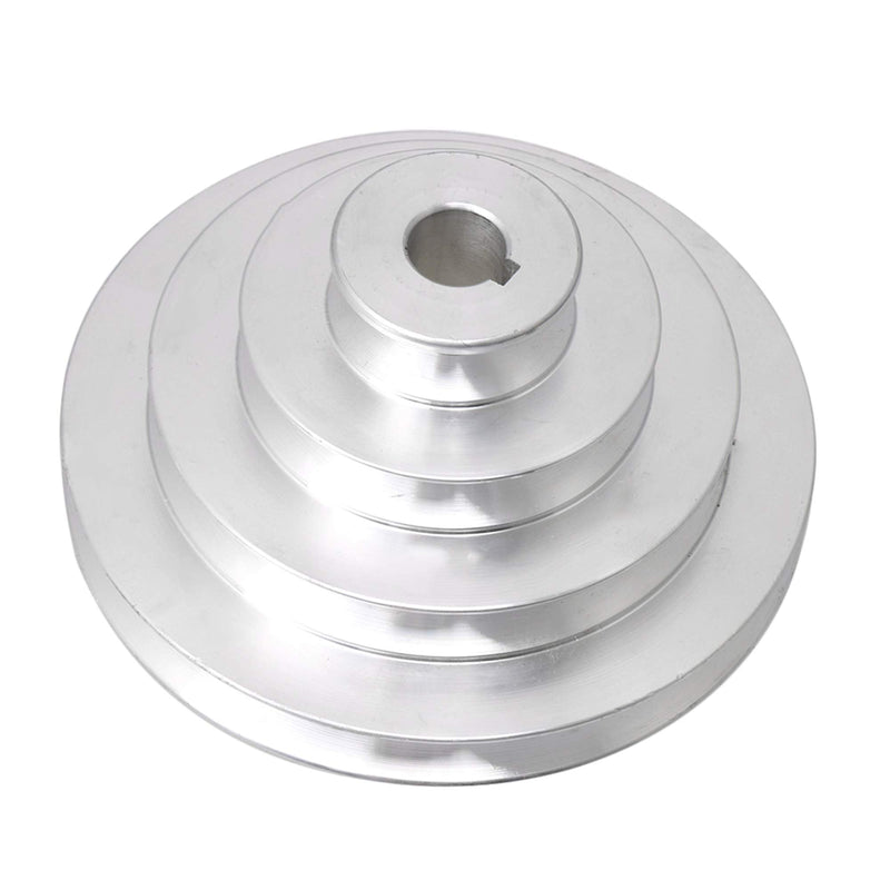 [Australia - AusPower] - CNBTR 16mm Bore Aluminum A Type 4 Step Pulley Wheel for V-Belt Timing Belt (Outer diameter: 41, 70, 99, 130mm) 