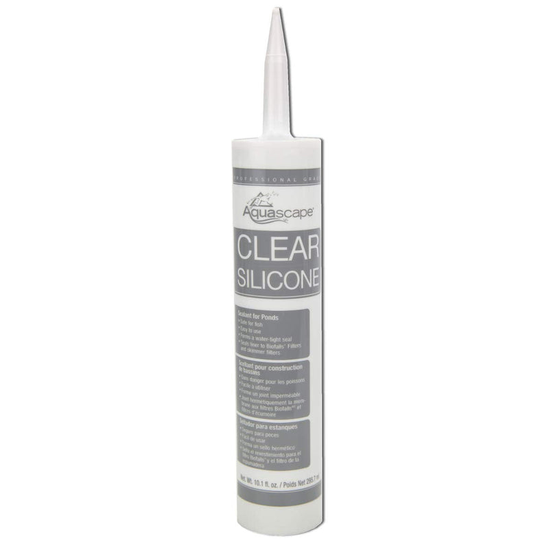 [Australia - AusPower] - Aquascape 82000 Clear Silicone Sealant Safe for Fish and Plants, 10.1-Ounce Caulk Tube 