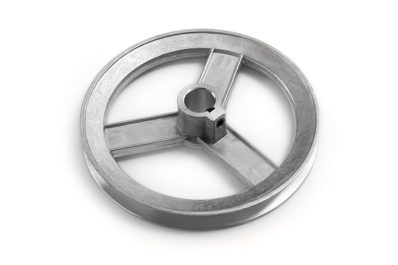 [Australia - AusPower] - Terre Products, Heavy Duty 6" V-Groove Drive Pulley, Precision 3/4" Bore, Robust Z3A Zinc Alloy Die Cast Pulley 