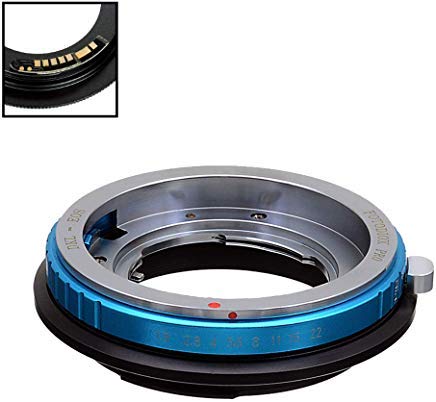 Fotodiox Pro Lens Mount Adapter Compatible with Deckel-Bayonett (Deckel Bayonet, DKL) SLR Lens to Canon EOS (EF/EF-S) Mount DSLR Camera Body - with Gen10 Focus Confirmation Chip and Aperture Control