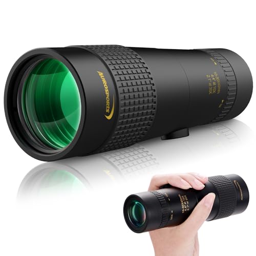 Aurosports 10-30x40 Zoom Monocular for Adults High Power for Bird Watching