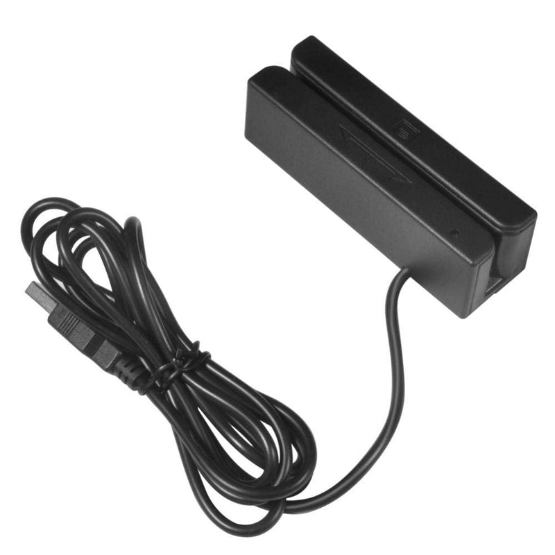 [Australia - AusPower] - Zerone USB Mini Magstripe Reader Encoder Mag Strip Card Credit Card Hi-Co Swiper 3 Tracks Bidirection Swipe with USB Keyborad Emulation Output 