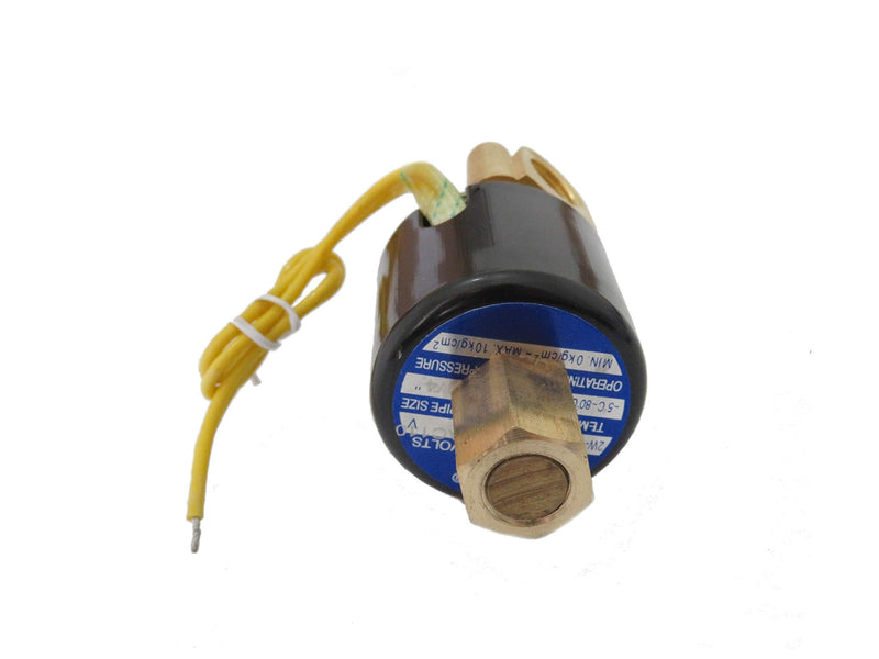 1/4 inch Normally Open 110V-120V AC Brass Solenoid Valve NPT