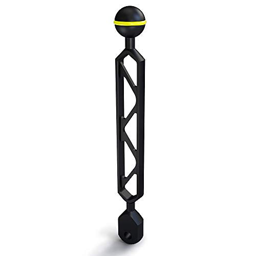 9.0" Single Ball YS Light Arm Essential Underwater Photography Gear Lighting System Aluminum Alloy Diving Equipment Accessory Lightweight Arms AM-22 8 inch YS Ball Arm
