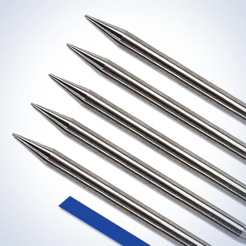 Pre-Ground TIG Tungsten Sharpened Electrodes Blue 2% Lanthanated 5-Pack (3/32" x 1.5") 3/32" Blue (2% Lanthanated)