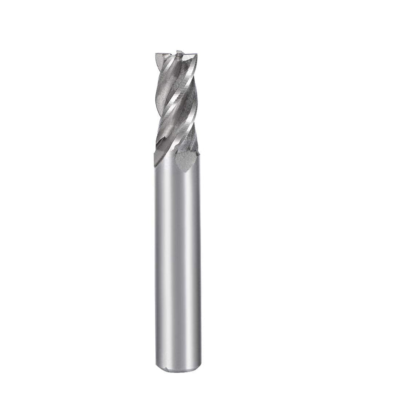 [Australia - AusPower] - uxcell High Speed Steel HSS-AL 4 Flute Straight End Mill Cutter CNC Router Bits, 9 x 10 x 22mm 9x10x22x72mm 