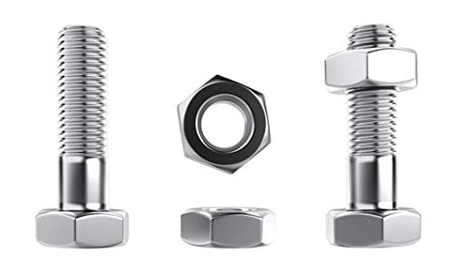 [Australia - AusPower] - US STAINLESS 10 Pieces Stainless Steel 316 A4 3/8"-16 x 2" UNC Hex Head Bolt F593 and F594 Nut 
