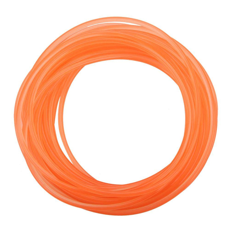 [Australia - AusPower] - High Performance Round Belting, PU Belt Polyurethane Round Belt for Drive Orange (6mmx10m) 6mmx10m 