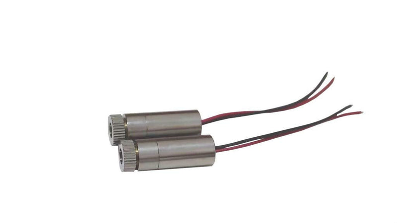 [Australia - AusPower] - Laser Diode Module 650nm 5mw Red Laser Diodes 2Pack (Laser Cross) Laser Cross 