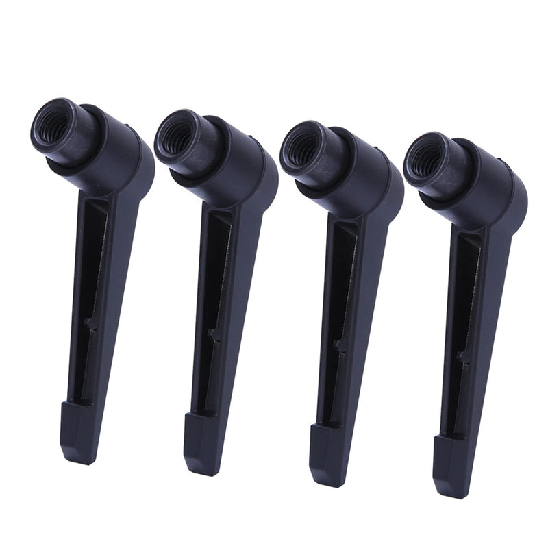 [Australia - AusPower] - Walfront 4Pcs Clamping Lever Handle M4/5/6/8/10/12 Level Adjustable Handles Knob Female Thread Machinery Adjustable Handle Clamping Handle Lever (M5) M5 