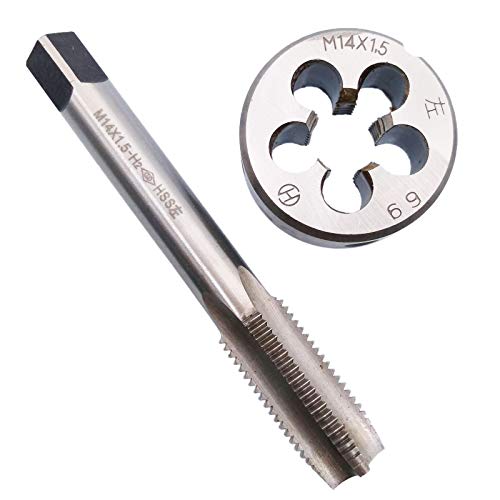 Yodaoke HSS M14 x 1.5mm left-hand metric tap and die set malembe
