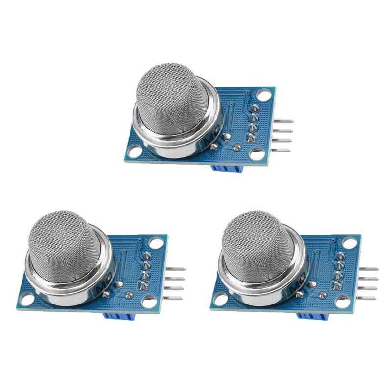 [Australia - AusPower] - 3Pcs MQ135 MQ-135 Air Quality Sensor Hazardous Gas Detection Module for Arduino 
