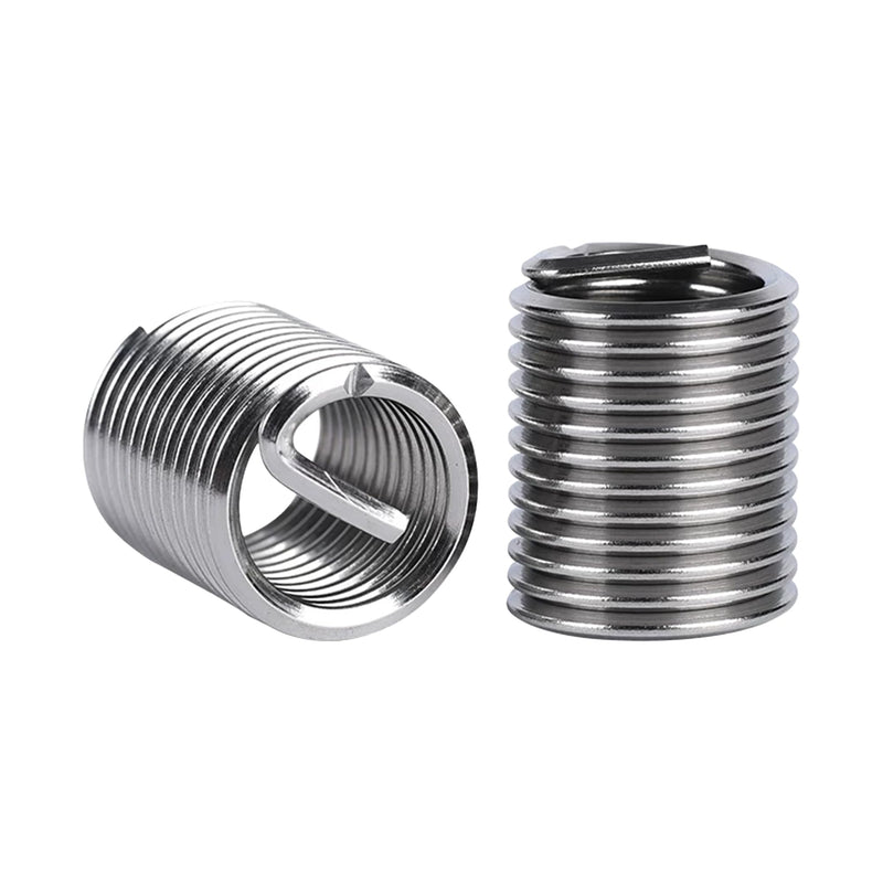 XunLiu 20pcs 3/4"-10UNC-3D Wire Thread Insert 304 Stainless Steel | Stripped Thread Repair & Reinforcement for Aluminum, Plastic, Wood & Soft Metals ，Wear-Resistant, Corrosion-Proof 20